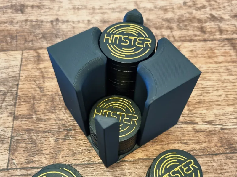Hitster Tokenhalter für Sammelkartenbox
