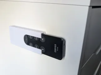 Edifier R1855DB controller under desk mount