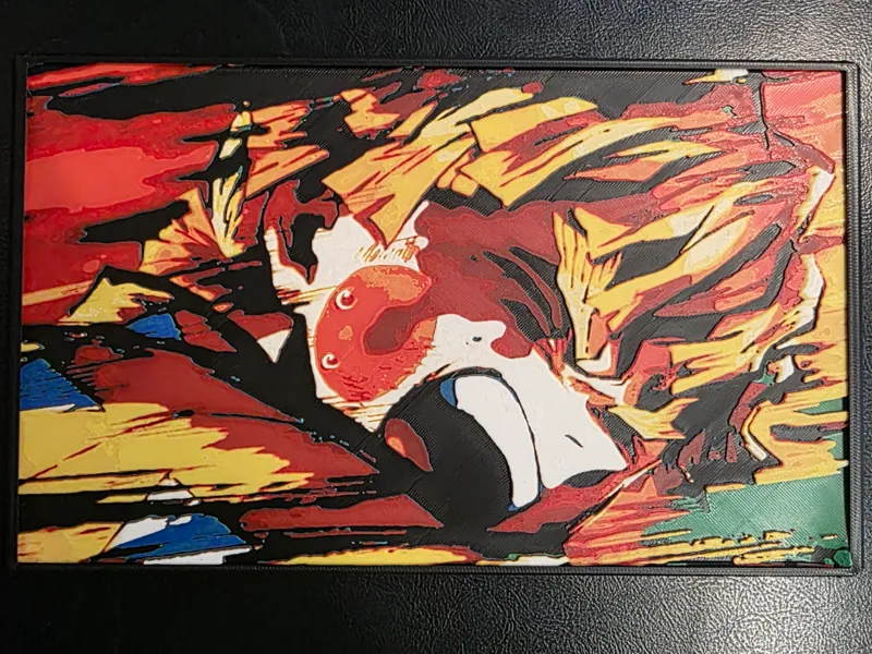 zenitsu Rage 250x150mm hueforge