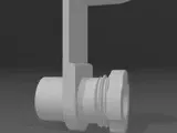 Kitchen paper towel holder