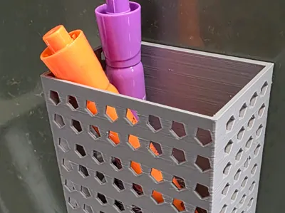 Magnetic Pen's and Markers Storage Organizer