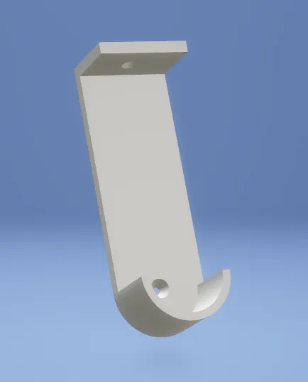 Support mural extensible pour barre de suspension