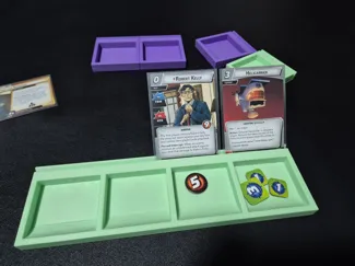 Board Game Card and token holder