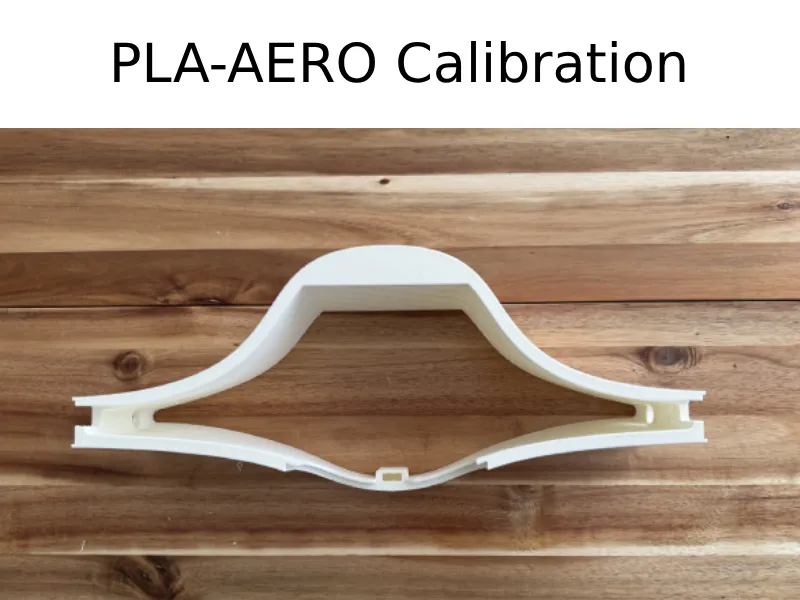 PLA AERO Calibration Guide and Test Models for X1C
