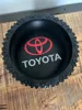 With Toyota logo
