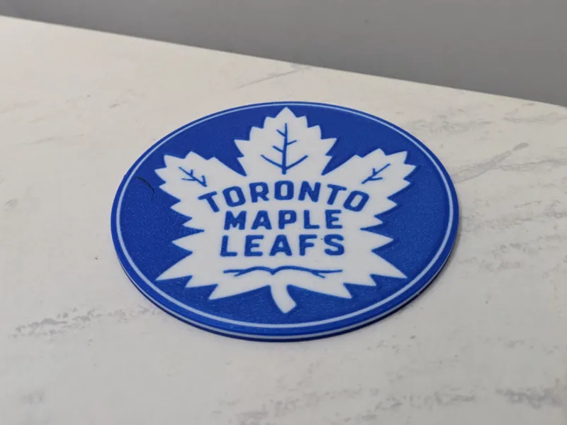 Toronto Maple Leafs Coaster - Thin 3mm