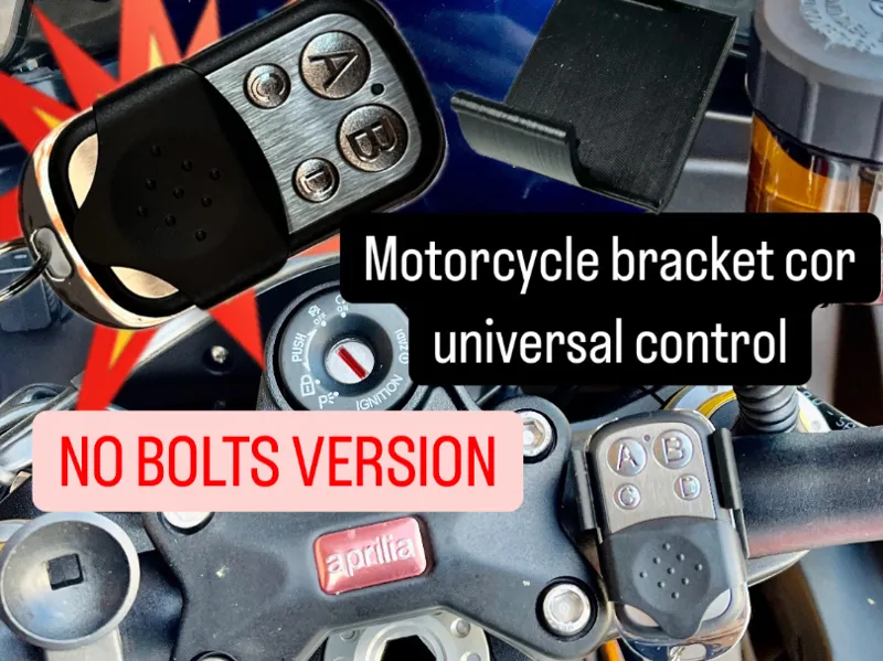 MOTORCYCLE BRACKET FOR UNIVERSAL CONTROL(NO BOLTS)