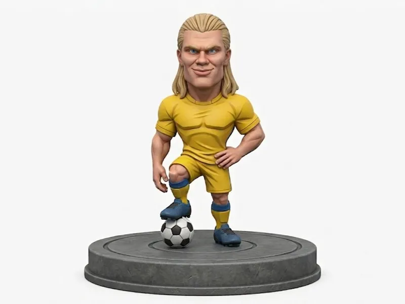 Erling Haaland figurine