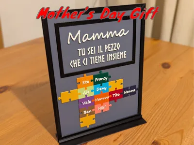 Mom, You Are the Piece That Holds Us Together