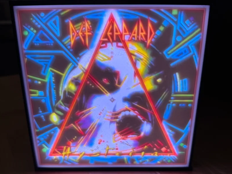 Def Leppard Hysteria Album Cover Lightbox