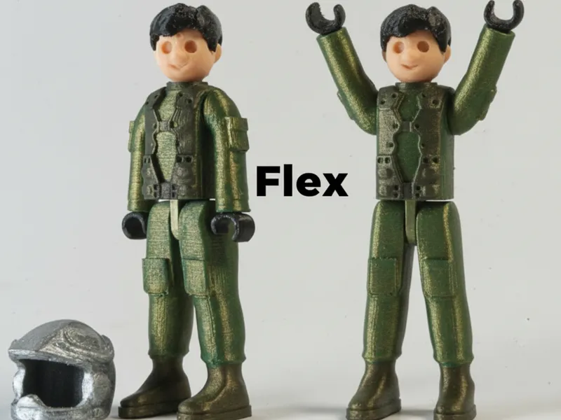 CUTE ARTICULATED PILOT
