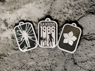 Stranger Things Keychain