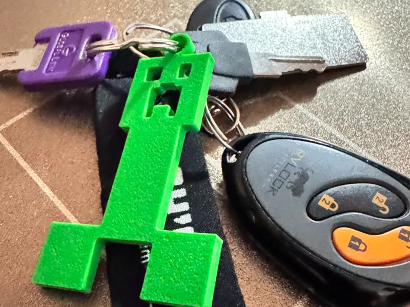 Creeper Keychain