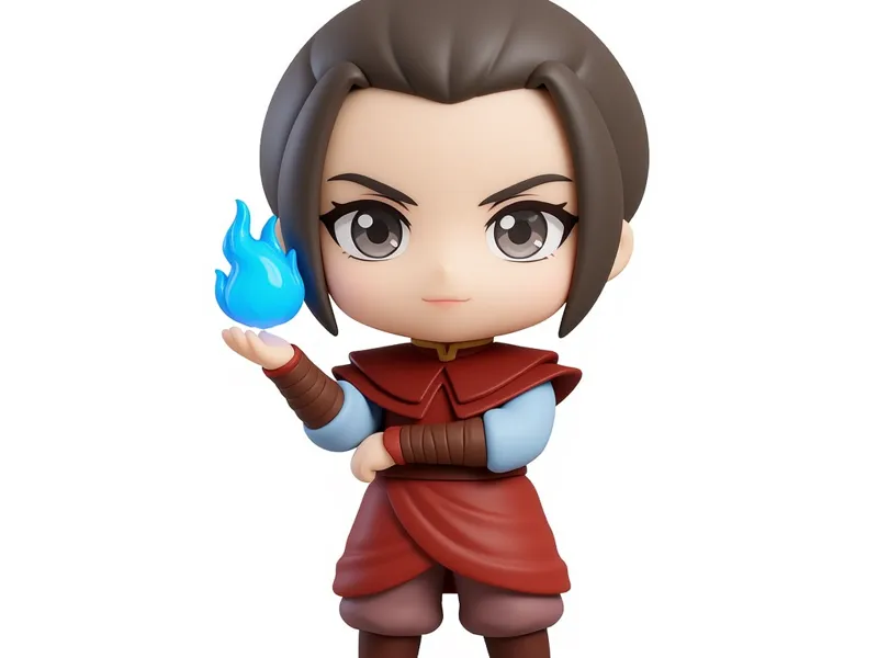 Princess Azula Blue Flame Chibi Figure