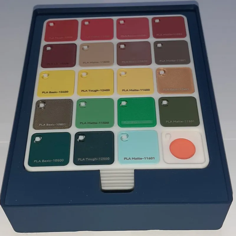 Gridfinity Swatch Display Board Holder