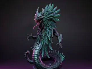 Aztec god Quetzalcoatl