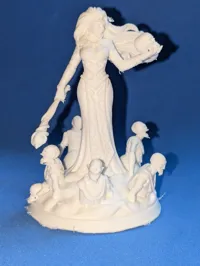 Figurine nécromancienne humaine (version 2) — photo 4