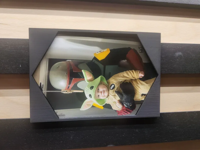 French Cleat 4x6 Horizontal Picture Frame