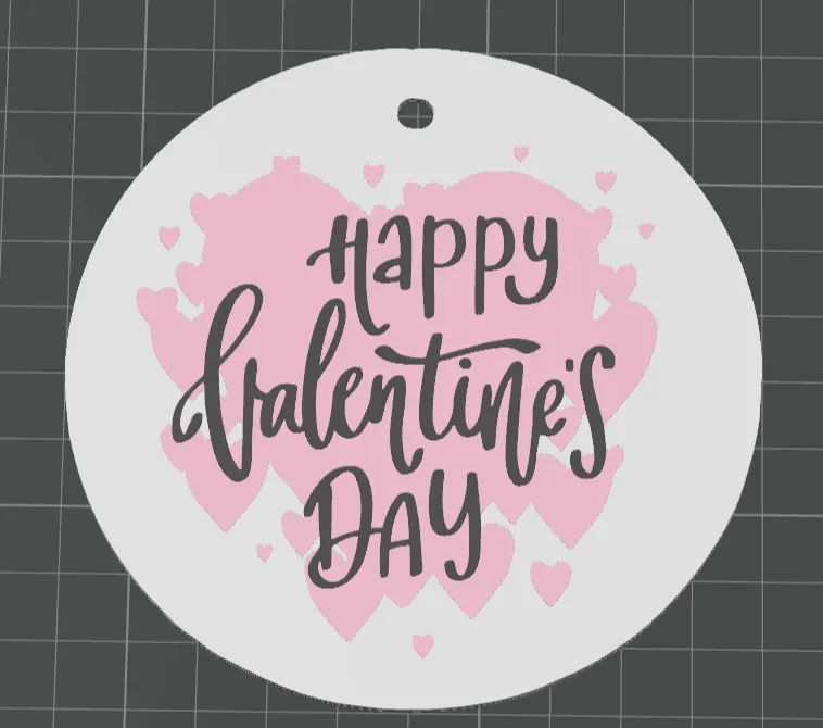 valentines day keyhain