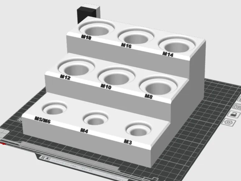 Gewindebohrer-Organizer „ThreadMaster Pro“