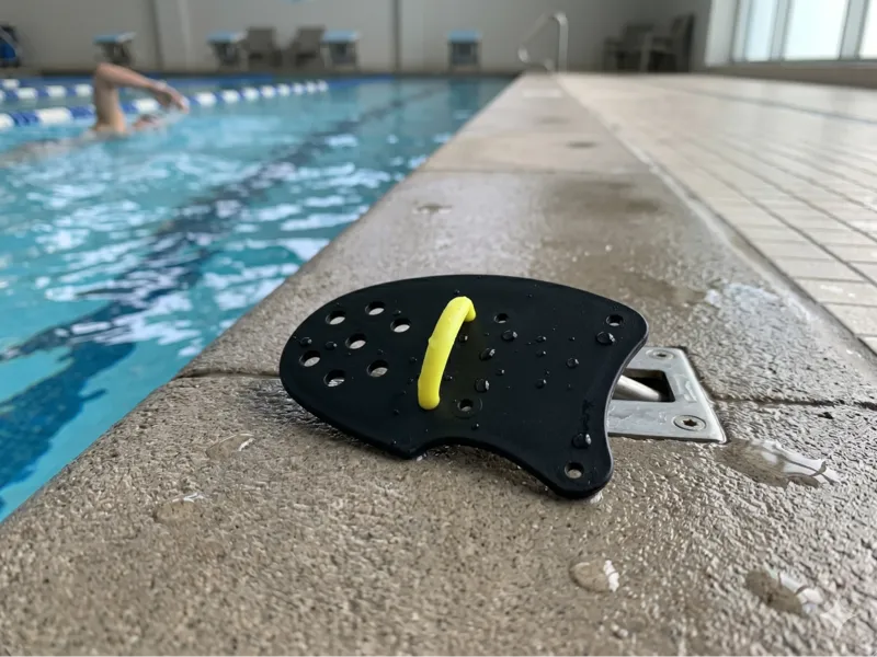 Finger Paddles for Swimmers with Larger Hands