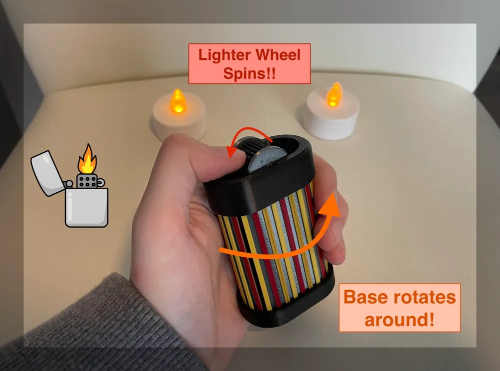 Lighter Fidget Toy by EsotericWizard MakerWorld