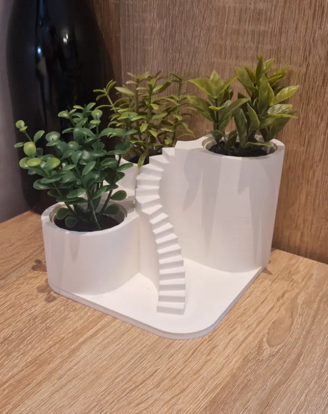 IKEA Fejka triple pot vase 