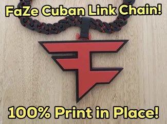 FaZe Clan/ FaZe eSports Cuban Link Hype Chain