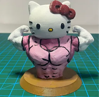 buff hello kitty