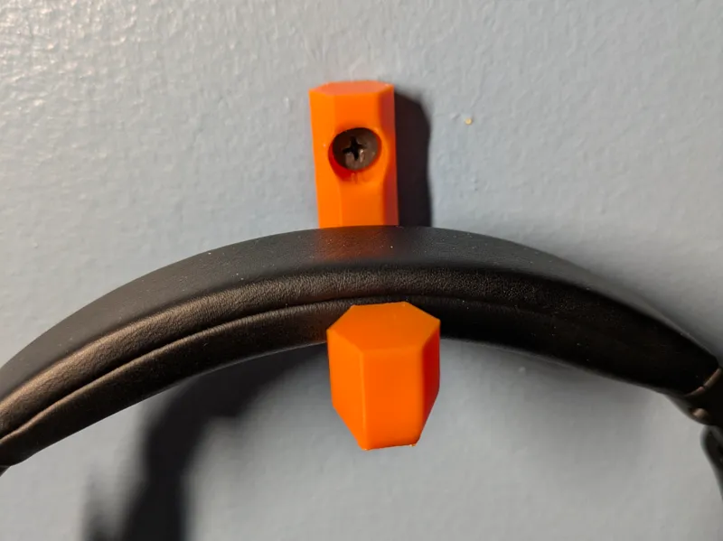 Allen key headphone stand / hook