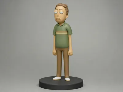 Jerry Smith: The Galactic Underdog - High-Detail