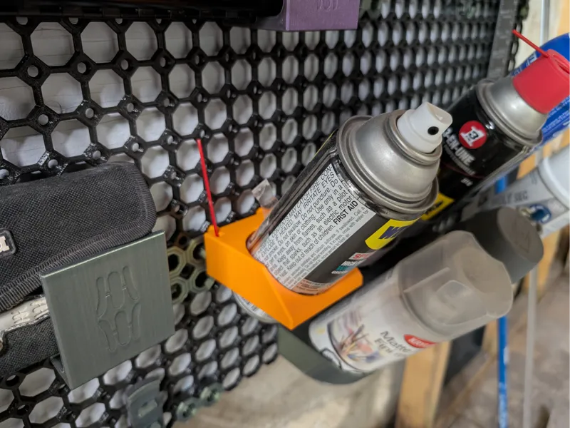 Multiboard Spray can holder