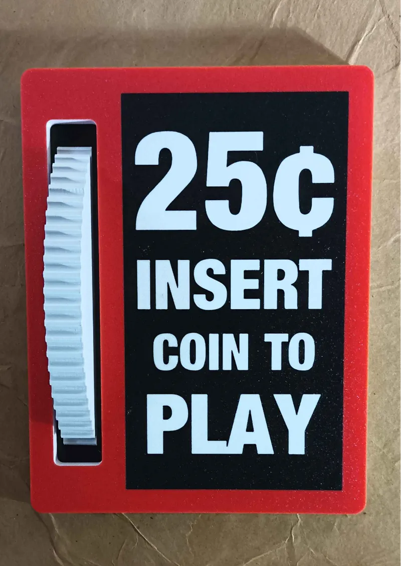 Coin Slot Wall Hanger