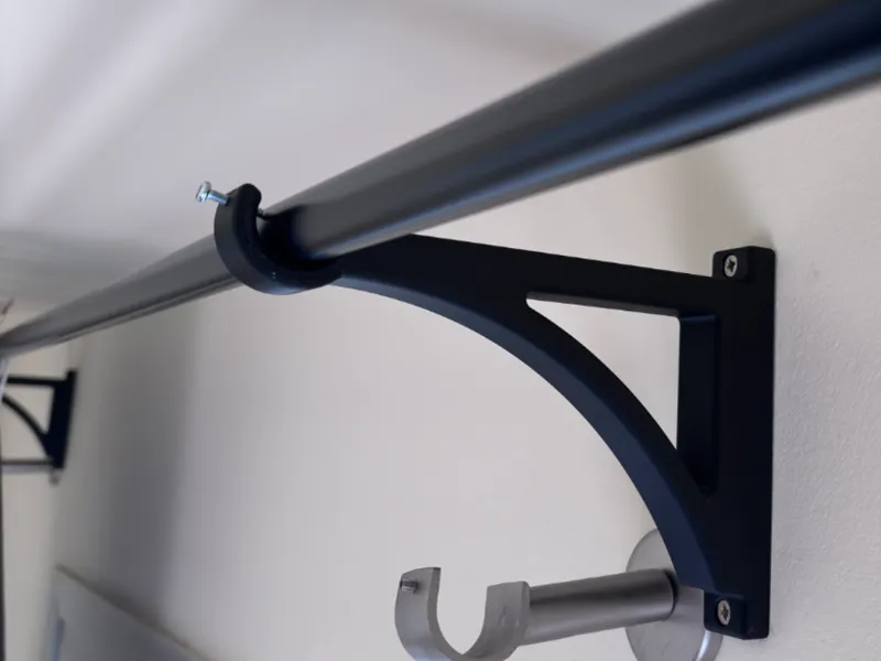Curtain Rod Bracket – Extra Clearance (A1 Mini)