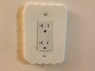 Wiggly Outlet Cover (Rocker Outlet Type)