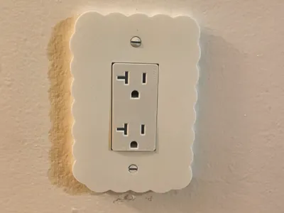 Wiggly Outlet Cover (Rocker Outlet Type)