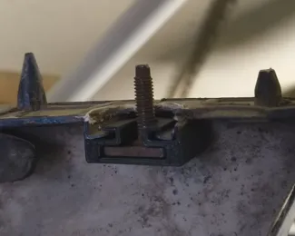 peugeot 206 bumper screw plate