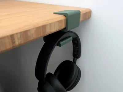 simplistic headphone stand