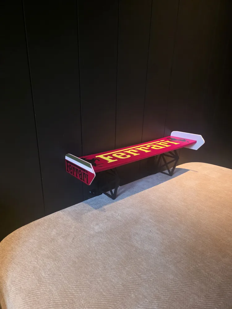 Ferrari wall shelf - Free 3D Print Model - MakerWorld