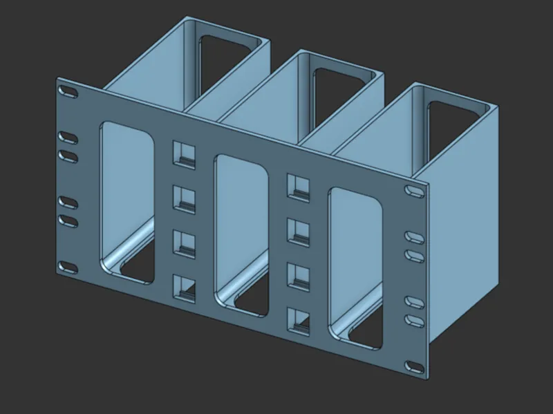 10-inch rack mounts for NUCs