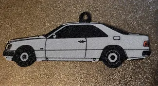 Mercedes C124 ornament / keychain