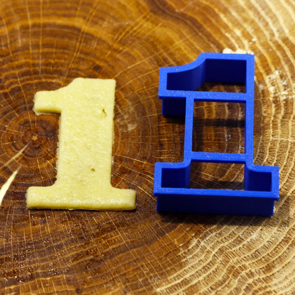 0-9 Number Cutter - cookies - Free 3D Print Model - MakerWorld