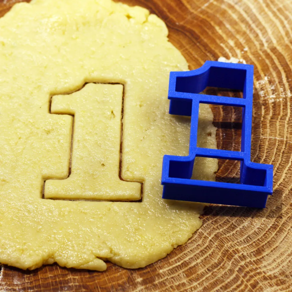 0-9 Number Cutter - cookies - Free 3D Print Model - MakerWorld