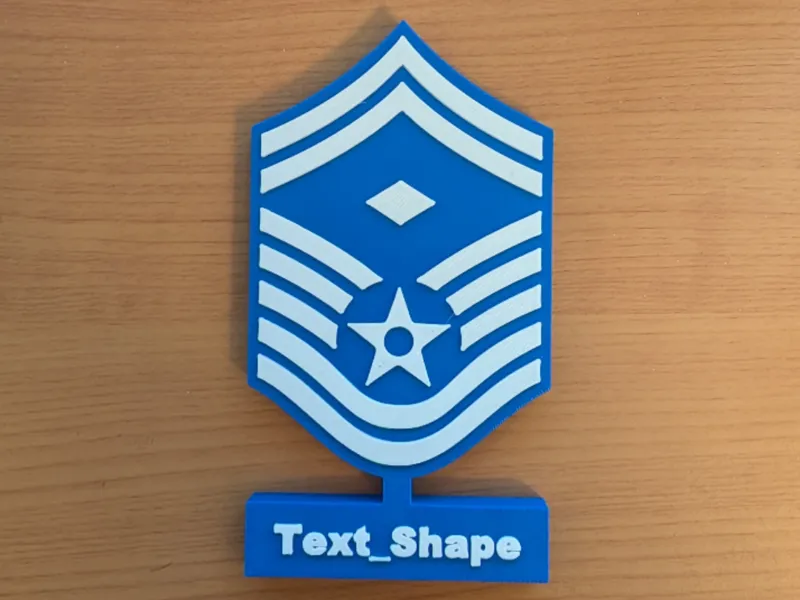 AF First Sergeant E8 Stand