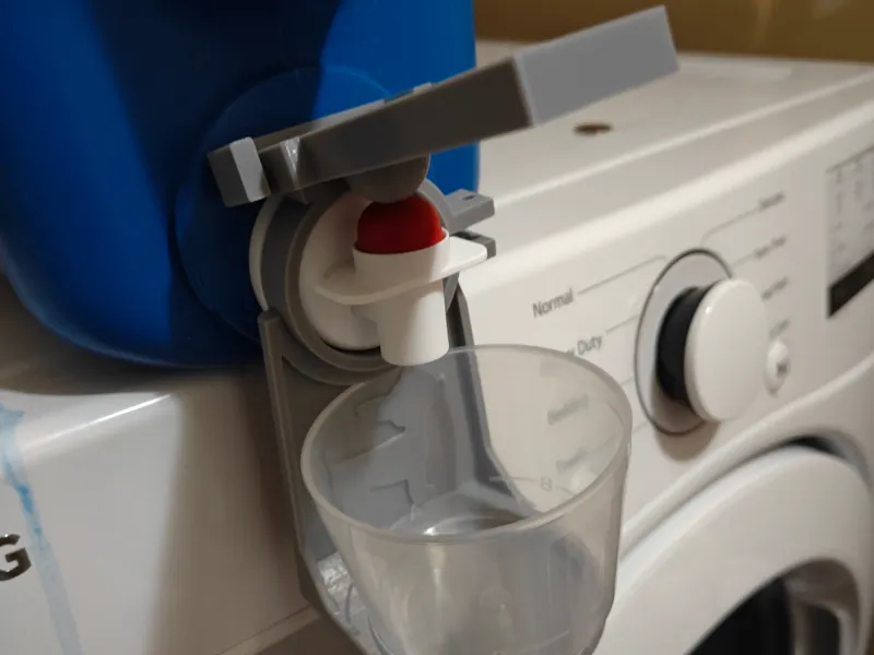 Laundy Detergent Cup holder with handle