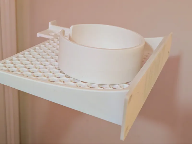 10 Inch 1U Closed Shelf - Adapter for UDR7