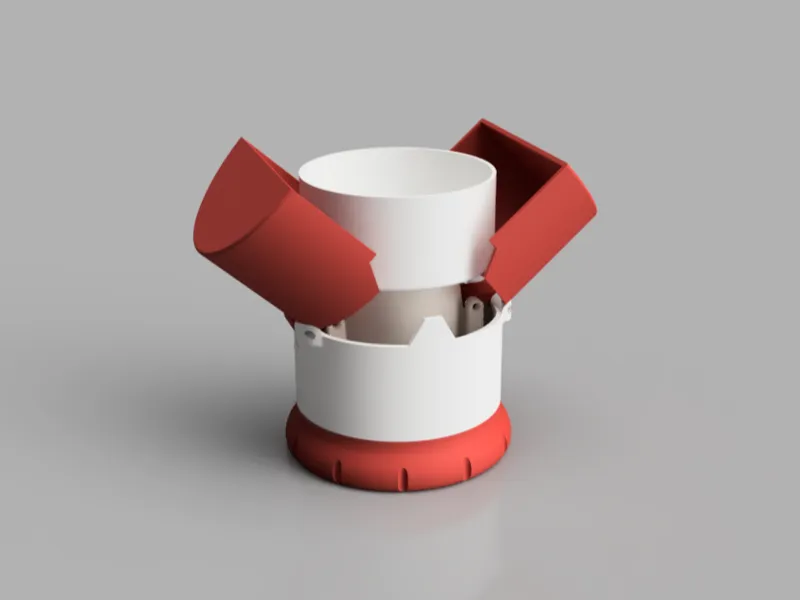 Twist to open storage Box