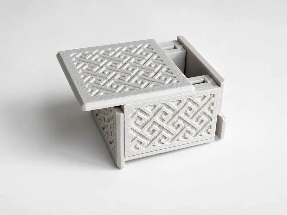 Himitsu Bako MINI 3 | 7 Step Japanese XS Puzzlebox - Free 3D Print