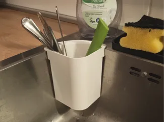 Dirty Utensil Basket for IKEA sink