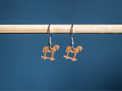 Trojan Horse Earrings